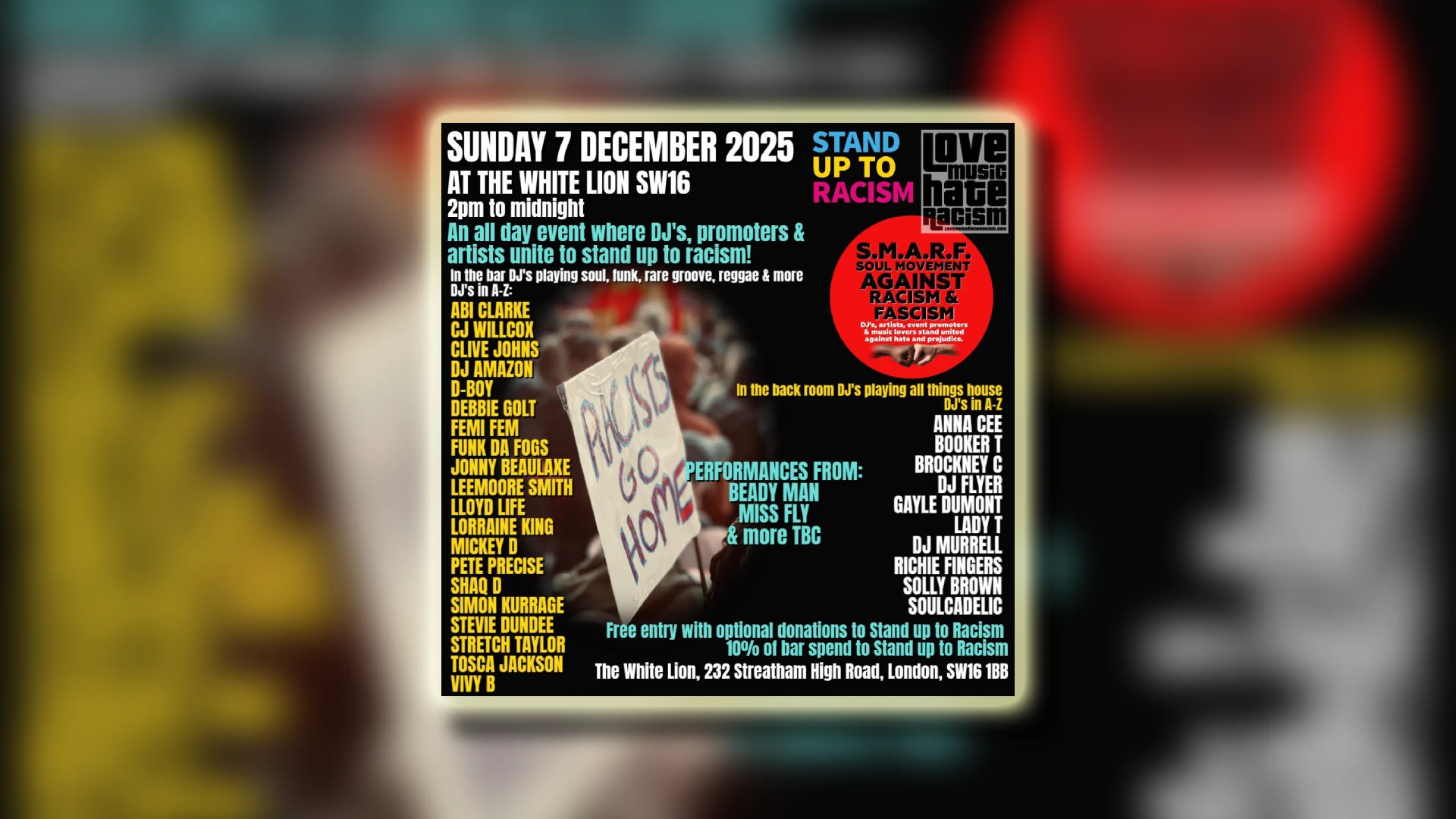 OpenHouse LDN returns but this time on land at the iconic BBE Store in Hackney. All day 3pm -11pm, and let’s treat this like a boat and get there for 3 and come party the whole day